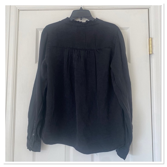 Knox Rose Women’s Long Sleeve Denim Button Down Shirt - Picture 2 of 4